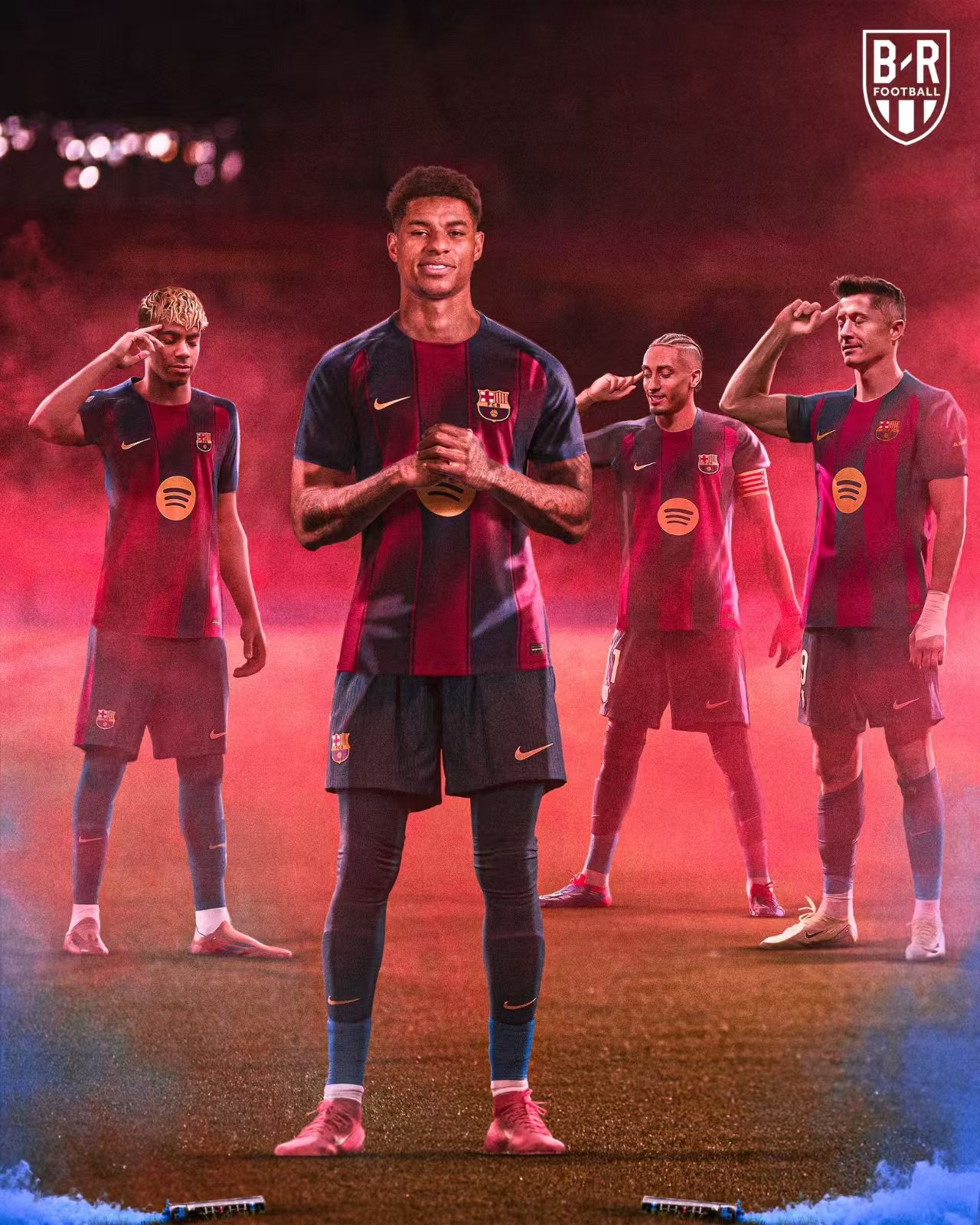 Rashford neemt afscheid van Manchester United en huurt Barcelona Rashford neemt afscheid van Manchester United en huurt Barcelona